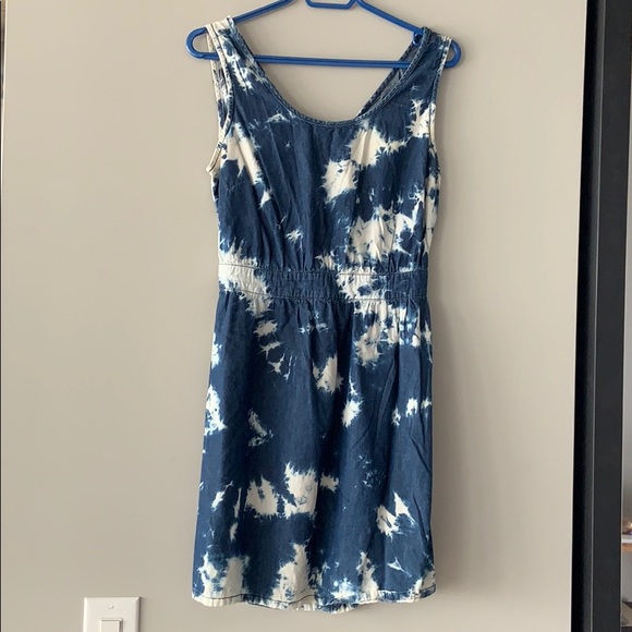 Tie dye Jean dress - Picture 1 of 2